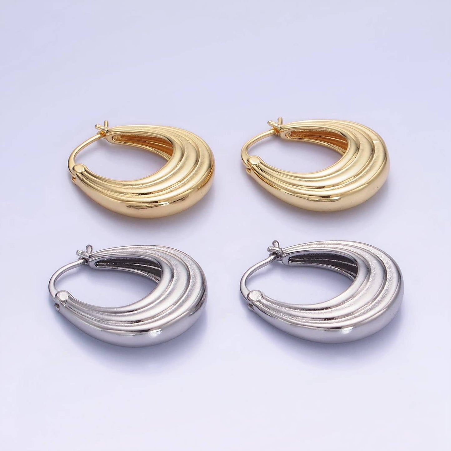 LINE-EDGED HOOPS