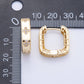 FLOWER SQUARE HOOP