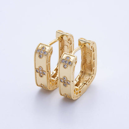 FLOWER SQUARE HOOP