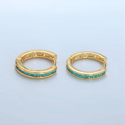 TURQUOISE GOLD HUGGIES